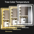LED Bathroom Mirrors 24"x28" Bathroom Mirror - Image 5