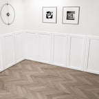 WOWSTAR 12-Pack 2x4ft Drop Ceiling Tiles, Waterproof Glue up Ceiling Panels - Image 3