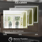 Ratsamee 30x30 Inch Led Mirror for Bathroom - Image 4