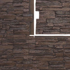 EverStone Canyon Ridge Faux Stone Panel, 45 3/4"W x 24 1/2"H x 1 1/4"D - Image 9