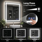 Antok 60"x 36" LED Bathroom Mirror - Image 3