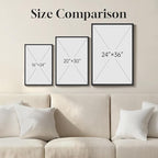 Framed Neutral Abstract Wall Art - Image 4