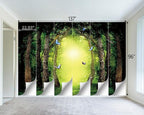 Classy Dream Butterfly Forest Tree Wallpaper - Image 4