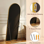 Suidia 76"x44" Arched Full Length Mirror - Image 7