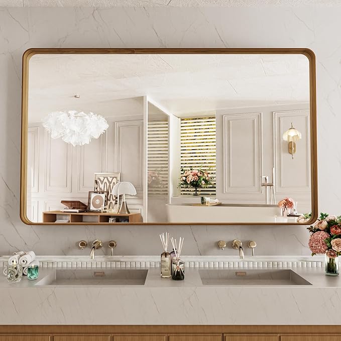LOAAO 60X40 Inch Bathroom Mirror - Image 8