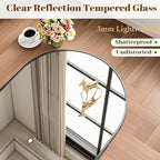 Dewfig Arched Full Length Mirror, Oversized Full Body Mirrors - Image 4