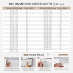 Grandekor No Drill No Tools Cordless Cellular Shades, 45.5" W x 64" H, Light - Image 3