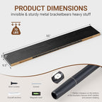 Heimlove 55 Inch Long Floating Shelves - Image 3