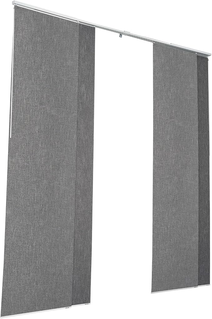 VEVOR Panel Track Blinds, Extendable Track from 45.8 in to 86 in W, Trimmable - Image 9