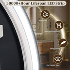 BEAUTYPEAK LED Arch Bathroom Mirrors - Image 3