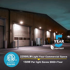 Lightdot 6Pack 150W LED Wall Pack Lights, 100-277v Dusk to Dawn - Image 3
