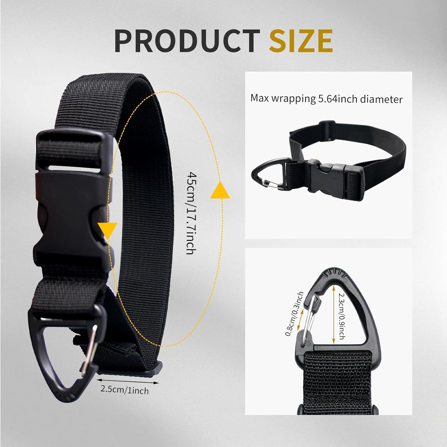 14 Pack 17 Inch Adjustable Extension Cord Holder Organizer with Triangle Buckle Heavy Duty Cable Organizer Versatile Tools Storage Strap Holder for Garage Storage Organization Supplies