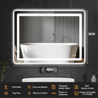 Led Mirror for Bathroom, 30x40 Bathroom Vanity Mirror for Wall - Image 8
