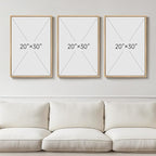 Framed Matisse Wall Art, 3 Piece Large Canvas Abstract Art Prints - Image 8