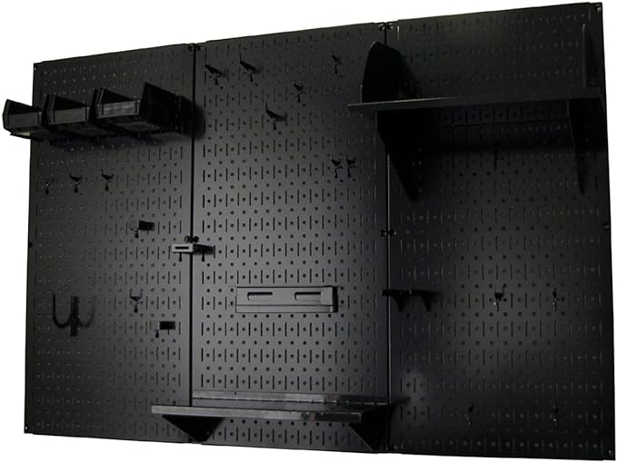 Wall Control Pegboard Organizer 4 ft. Metal Pegboard Standard Tool Storage Kit - Image 2