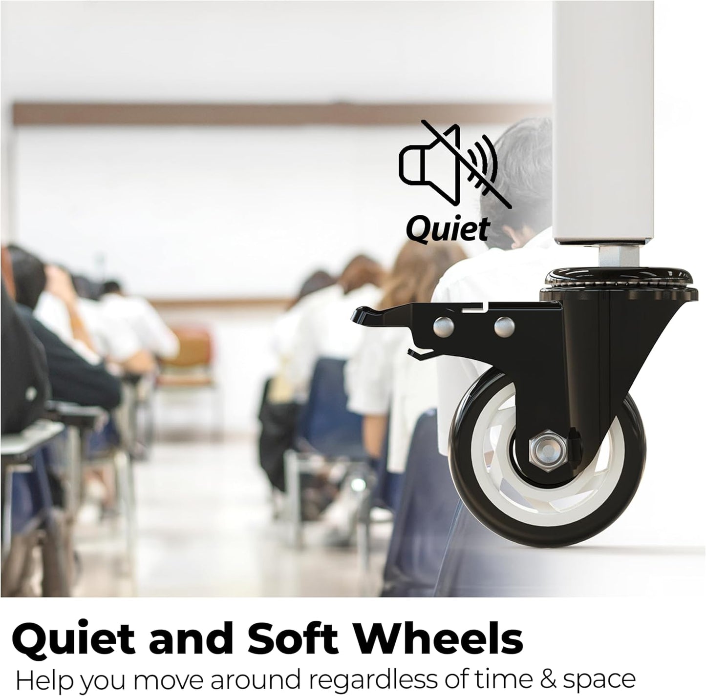 HOMEDANT House White 5-Tier Metal Rolling Cart Shelf Rack Casters Heavy Duty Wheel Shelving Unit Adjustable Utility Storage Shelves Organizer Shelf Kitchen Garage 36.2" W x 16.5" D x 69.5" H 2Pack