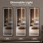 64" x 21" Full Length LED Floor Mirror - Image 5