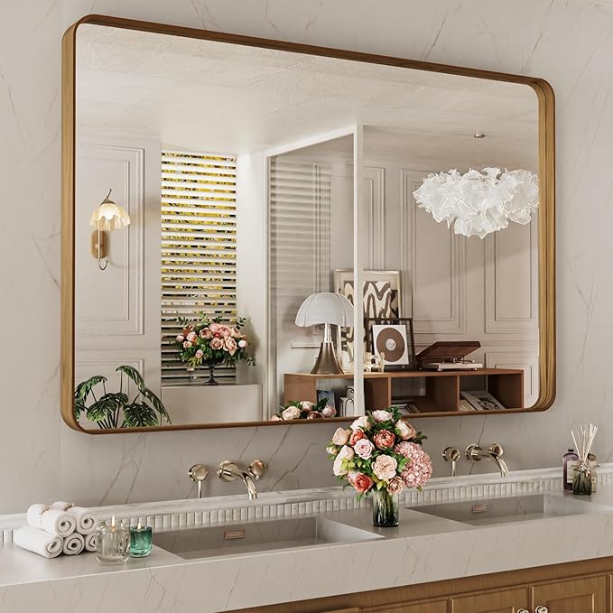 LOAAO 55X36 Inch Bathroom Mirror - Image 3