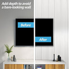 Art3d WPC Slat Wall Panels, Living Room - Image 4