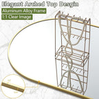 Dewfig Arched Full Length Mirror, Oversized Full Body Mirrors - Image 6