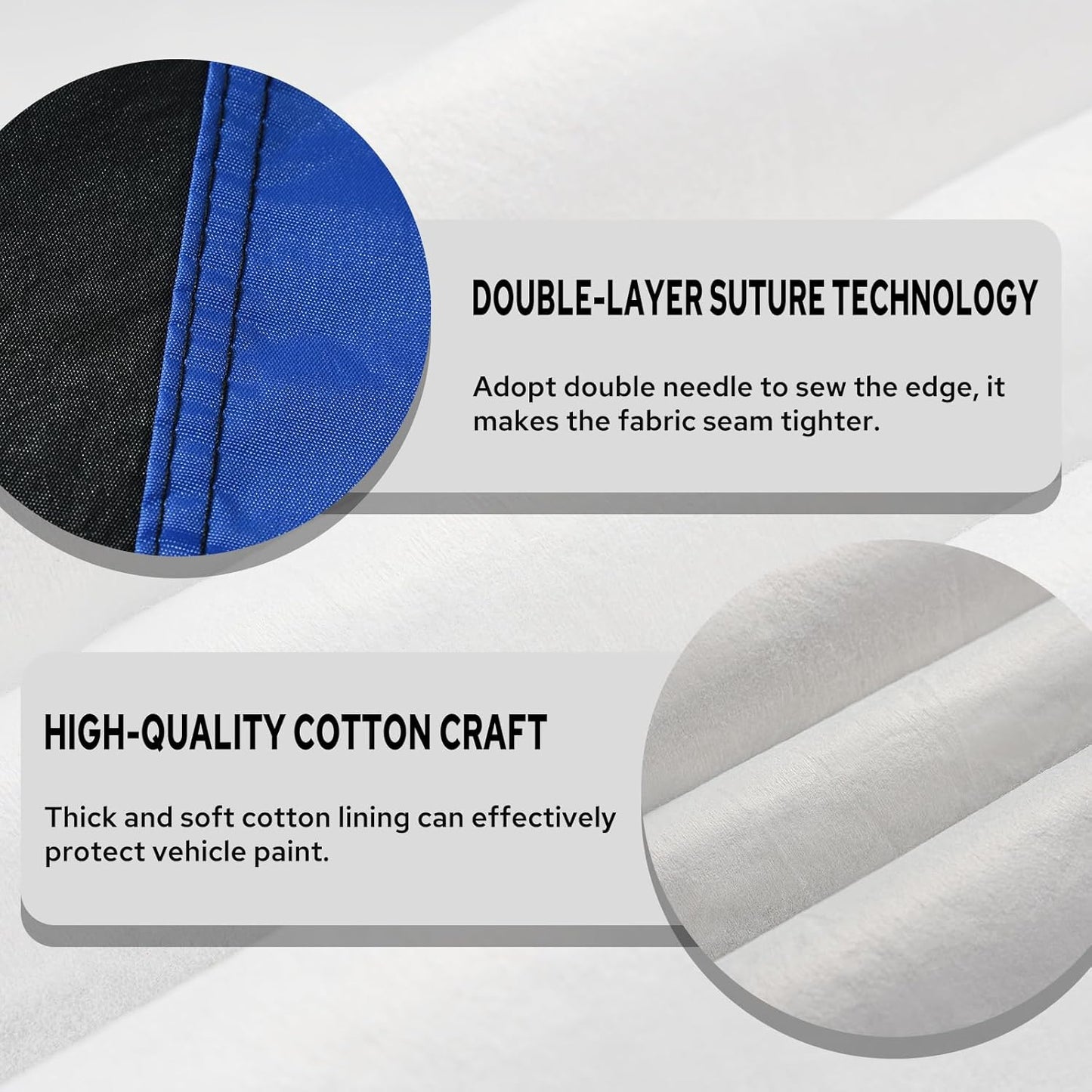 10-Layer Car Cover Waterproof All Weather for Automobiles, Universal Fit for BMW 3/5 Series, Ford Mustang, Honda Accord/Civic, Toyota Camry, Sedan 179"-185" L, Size A4 (See Size Chart)