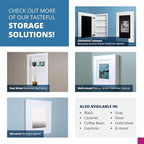 14x24 Aiden Recessed Wall Niche Medicine Cabinet Replacement, in The Wall - Image 5