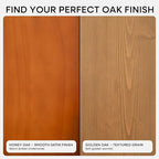 Homeforia Oak Floating Shelves 42 inch Long, High End Solid Real Wood 42inch - Image 8