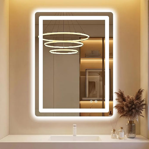 AMOISE LED Bathroom Vanity Mirror by AMOISE