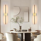 Morauroral 36 Inch Battery Operated Wall Sconces Set of 2, Dimmable Battery - Image 6