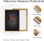 3 Piece Framed Vintage Botanical Wall Art - Image 4