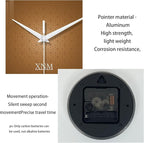 XNM 24 Inch Brown Wall Clock Analog Large Wall Clocks - Image 7