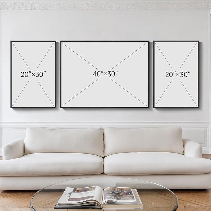 Extra Large Framed Modern Luxury Large Wall Art - Image 3