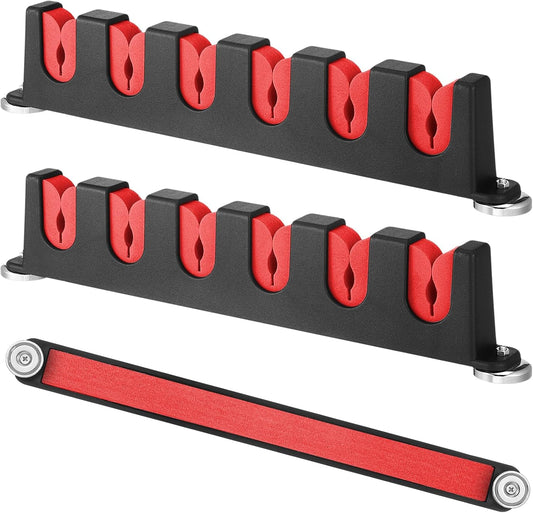 2 Pcs Magnetic Fishing Rod Holder for Car Fishing Pole Rack Vertical Rod Storage Holders for Truck Bed Boat Wall Garage Door