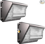Lightdot 2Pack 250W LED Wall Pack Lights, 100-277v Dusk to Dawn by LightdotLighting