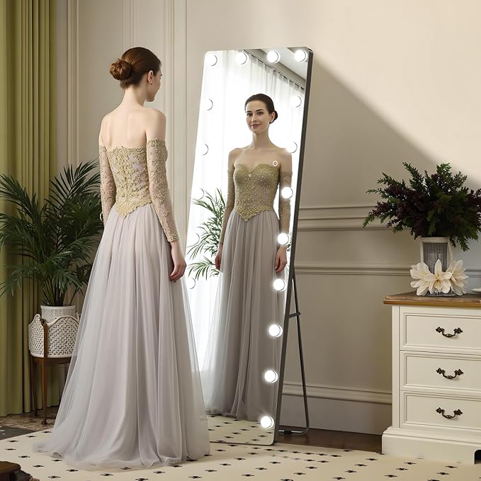 Kosmonia 62x20 Hollywood Full Length Mirror - Image 7