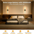 GvvooHome Battery Operated Wall Sconce Detachable 360°Rotate, Wireless Wall - Image 3