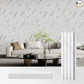 OUZUGIE WPC Acoustic Slat Wall Paneling, Living Room, TV Background, Study Room by OUZUGIE