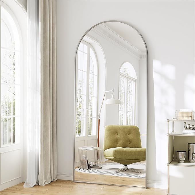 Mirror Full Length, Room Decor Big Full Body Floor Mirror by WISSMILESHOME