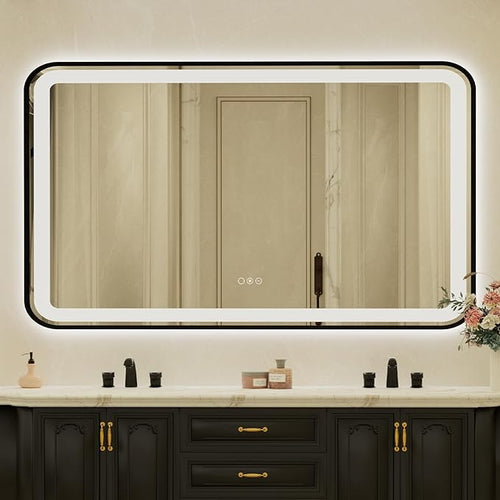 36x60 Inch LED Bathroom Mirror by Unknown