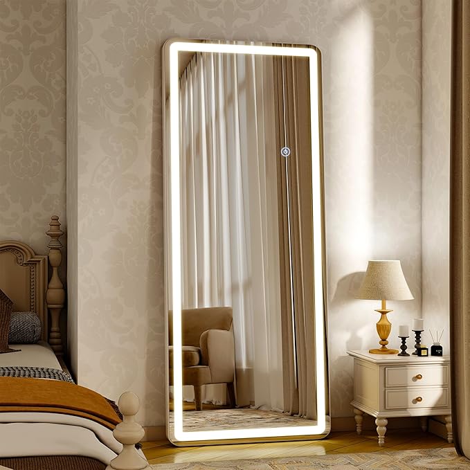 71"x26" LED Full Length Mirror – Standing Floor Mirror - Image 6