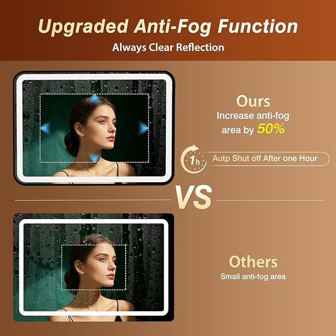 36x60 Inch LED Bathroom Mirror - Image 5