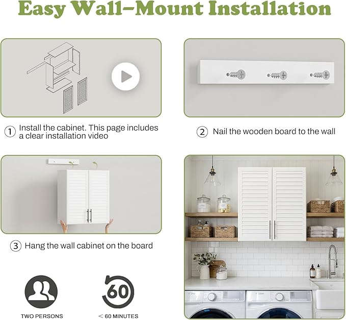 Furnaza Laundry Room Wall Cabinet - Image 3
