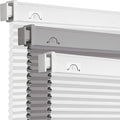 Grandekor No Drill No Tools Cordless Cellular Shades, 45.5" W x 64" H, UV by Grandekor