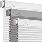 Grandekor No Drill No Tools Cordless Cellular Shades, 45.5" W x 64" H, UV by Grandekor