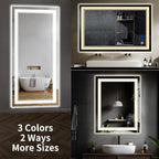 55"x36" LED Bathroom Mirror - Image 8