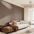 EVERECO 6 Pack Wood Panels for Wall 94.5" × 7.87" Acoustic Soundproof Wall Slat - Image 7