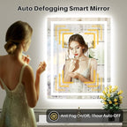 Briivue 28x36 Inch LED Bathroom Mirror - Image 5