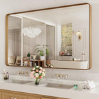 LOAAO 60X28 Inch Bathroom Mirror by LOAAO