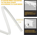 Room Divider Curtain Sets with Flexible Ceiling Track, Privacy Soundproof - Image 9