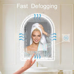 Arched LED Bathroom Mirrors - Image 3